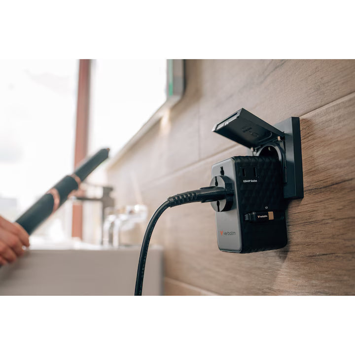 Verbatim Adaptor priza Adaptor priza Verbatim 30186 | 70W, Negru