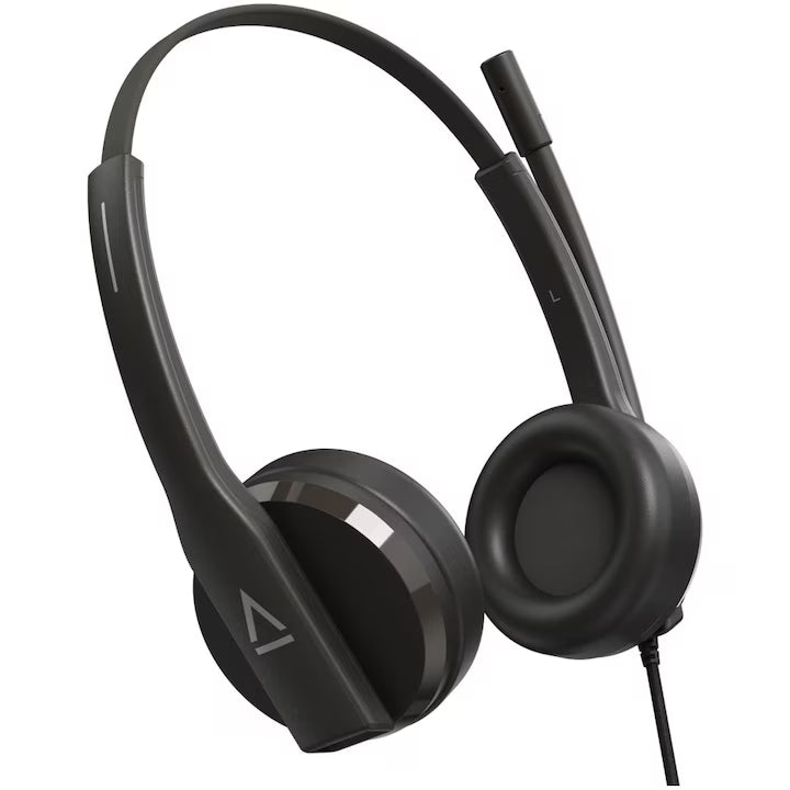 CREATIVE Casti CREATIVE HS-230 Office Headset w/Noise-cancelling Mic, 3.5 mm AUX, USB Adapter