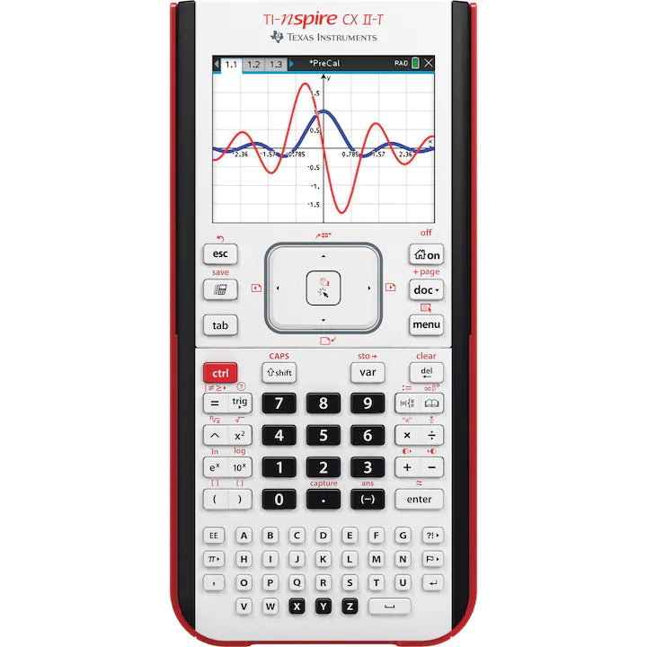 Calculator Grafic Texas Instruments TI-Nspire CX II NSCX2/TBL/3E15/A | Color, Reîncărcabil