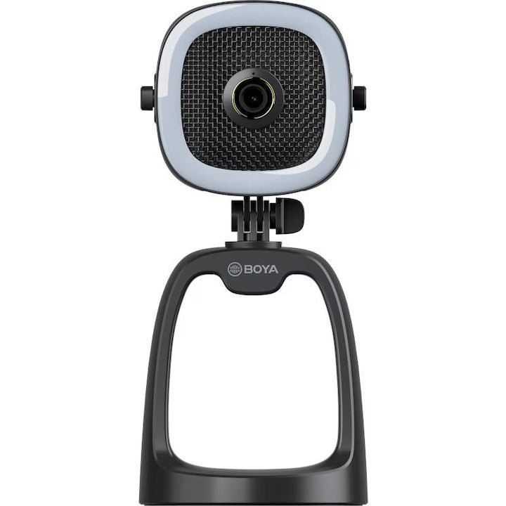 Boya BY-CM6A All-In-1 USB Mic with LED Ring Light, Full 1080P Camera