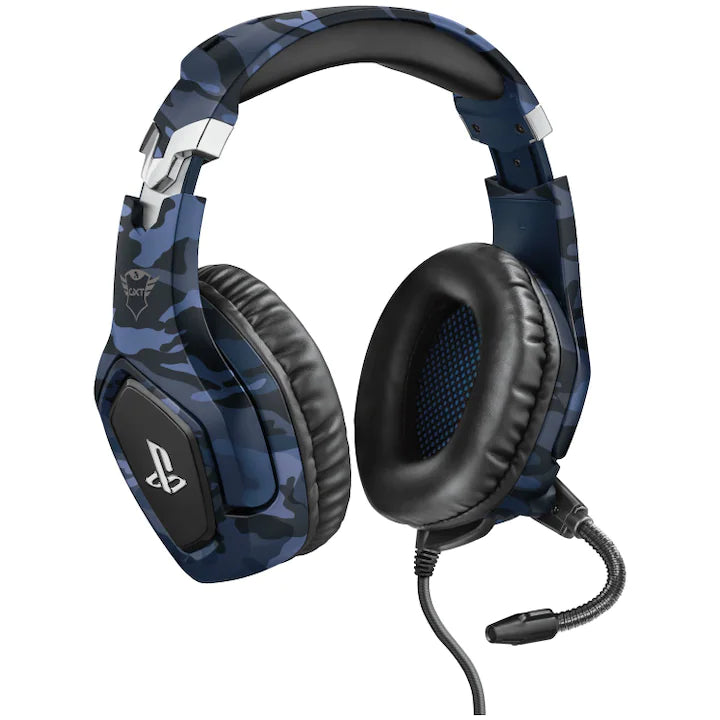 TRUST GXT 488 Forze-G PS4/5 Gaming Headset PlayStation official licensed product - blue