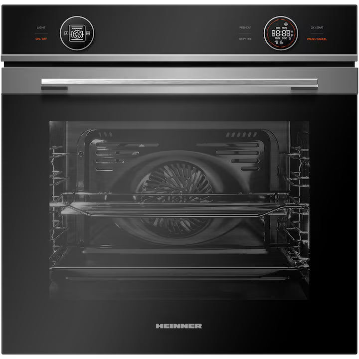 Cuptor Incorporabil Heinner HBO-M7210GCDRC-GIX | 72L, Clasa A+, 10 Functii, Display Touch, 59.5x56.6x59.6cm