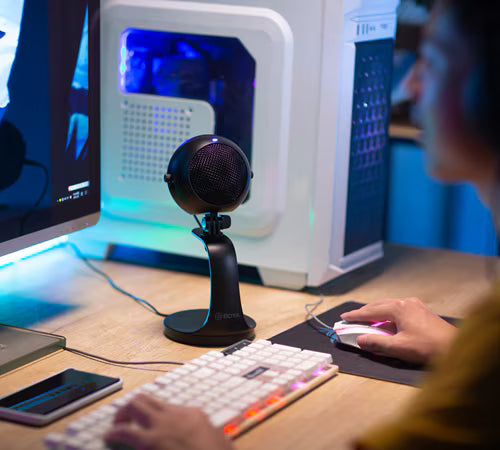 Boya Audio profesional Căști Boya BY-PM300 | Roșu