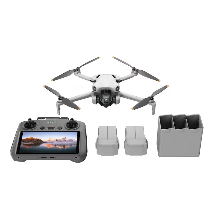 Kit Drona DJI Mini 4 PRO FMC+Smart Controller48MP, 4K100, APAS, Active Track, 249g