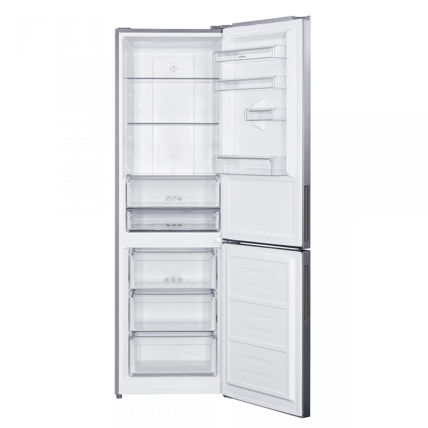 Samus Combina frigorifica Combină Frigorifică Samus SCX486NFE | 347L, No Frost, Argintiu