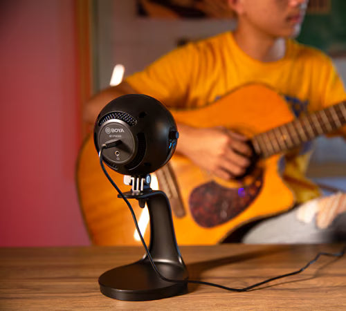 Boya Audio profesional Căști Boya BY-PM300 | Roșu