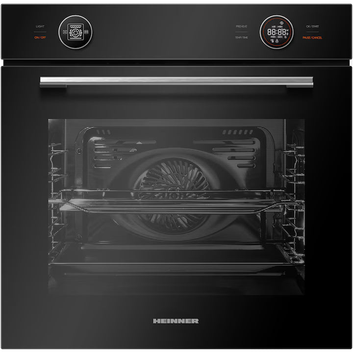 Cuptor Incorporabil Heinner HBO-M7210GCDRC-GBK | 72L, A+, 10 Functii, Touch, Autocuratare, 59.5x56.6x59.6cm
