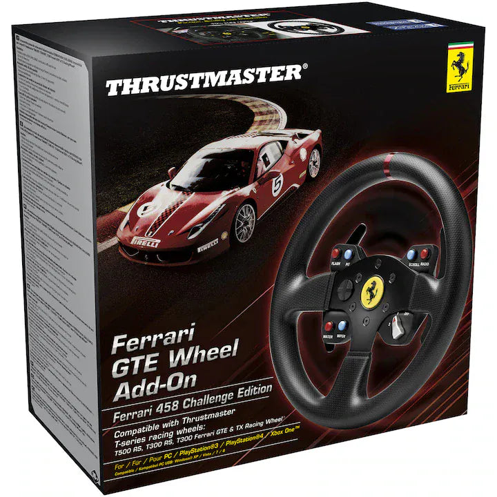 Accesorii gaming THRUSTMASTER 4060047 | Ferrari 458 Challenge Wheel Add On