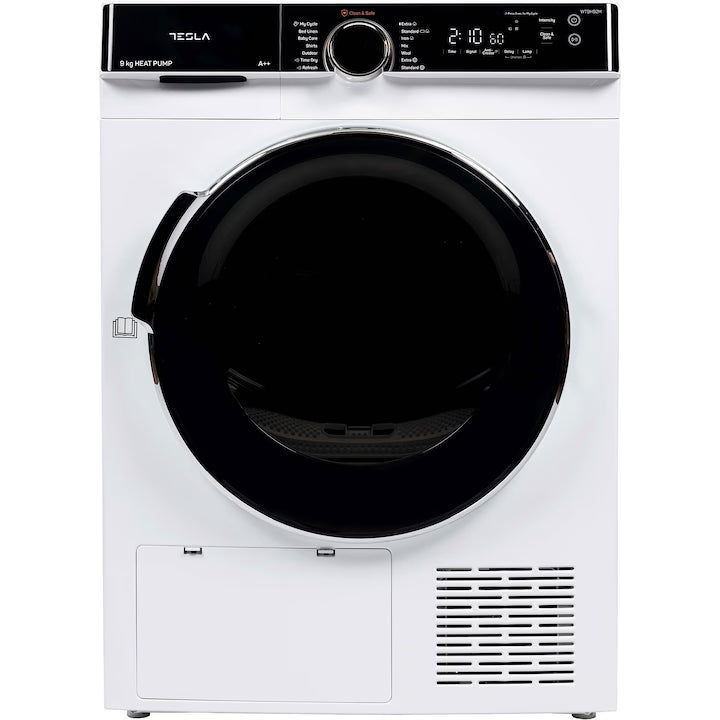 Uscător de Rufe Tesla WG WT8H92M | 8kg, Alb, Inverter
