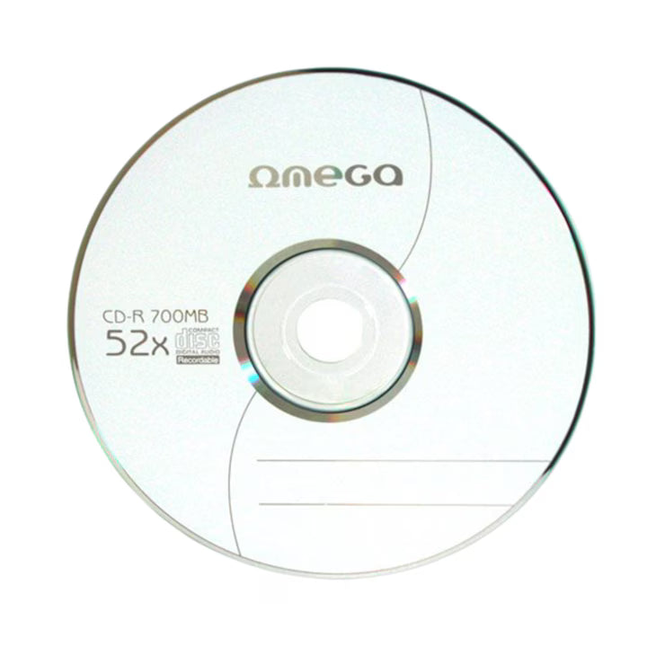 Disc CD-R Omega O10 | 700MB, 52x, 10buc Slim Case