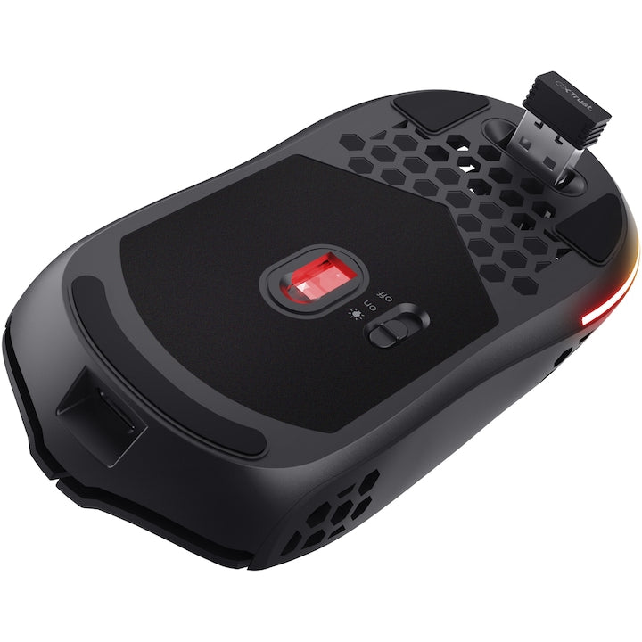 Mouse Gaming Trust GXT 928 Helox 25306 | Ultra-Lightweight, USB, Negru