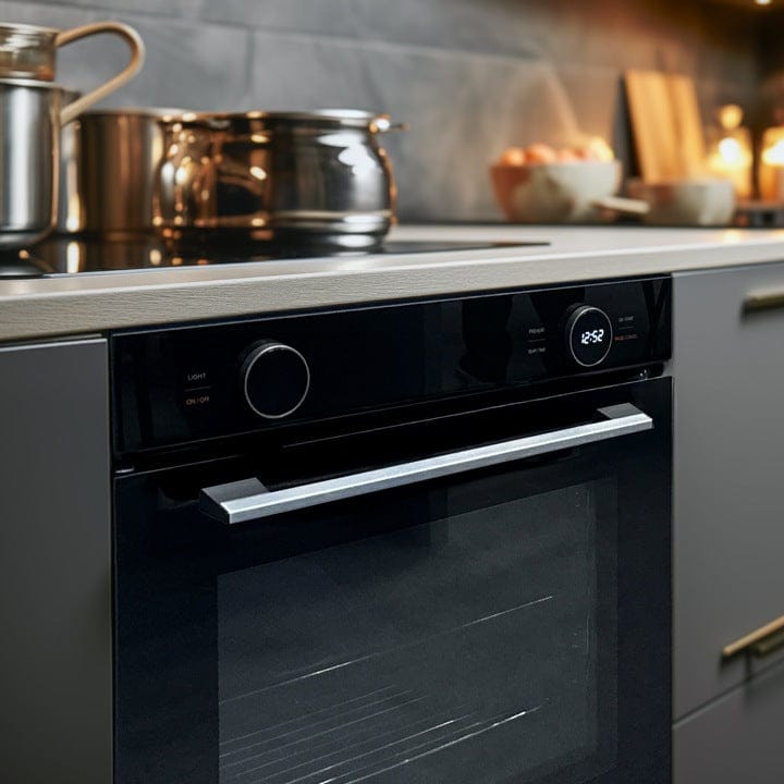Cuptor Incorporabil Heinner HBO-M7210GCDRC-GBK | 72L, A+, 10 Functii, Touch, Autocuratare, 59.5x56.6x59.6cm