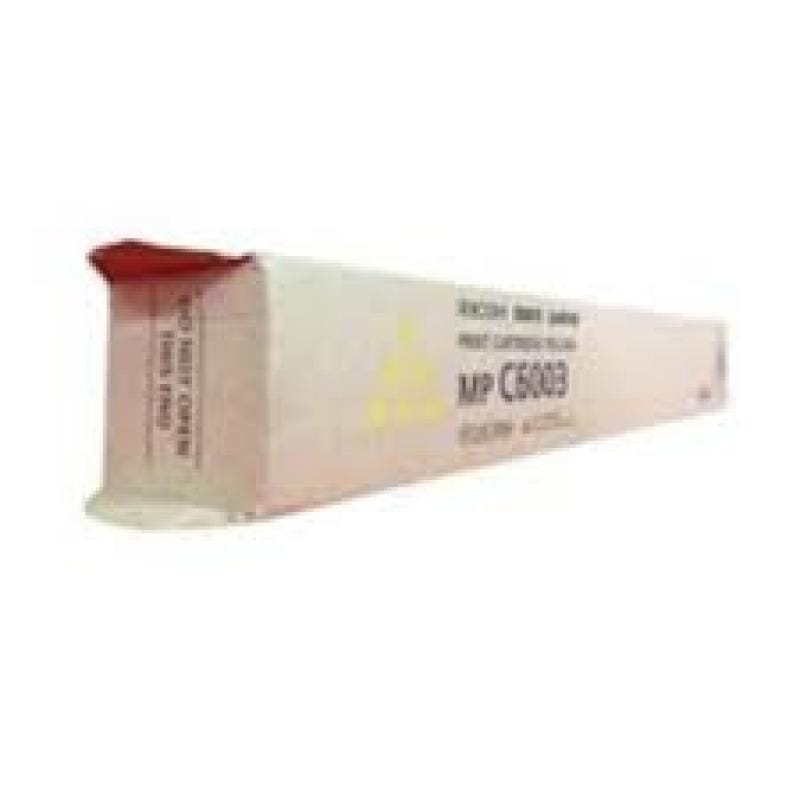 Ricoh Cartuș Toner Original Ricoh MP C6003 Galben (Yellow) 841854 pentru imprimare color profesională