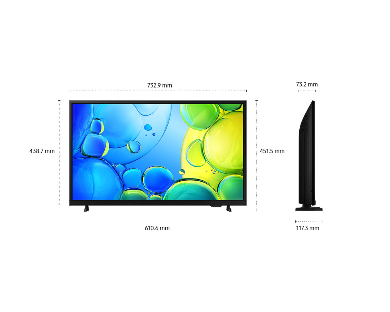 Televizor LED Samsung UE32F6002FKXXH | 80cm (32"), Full HD, Smart TV, WiFi