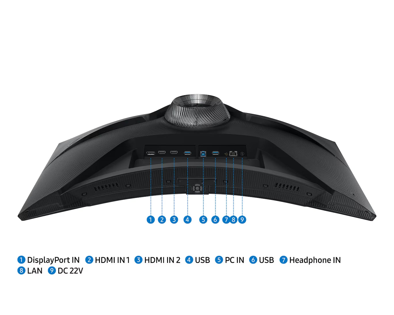 Samsung Monitor PC Monitor Gaming Samsung Odyssey G6 LS32BG650EUXEN | 32", VA, WQHD, 240Hz
