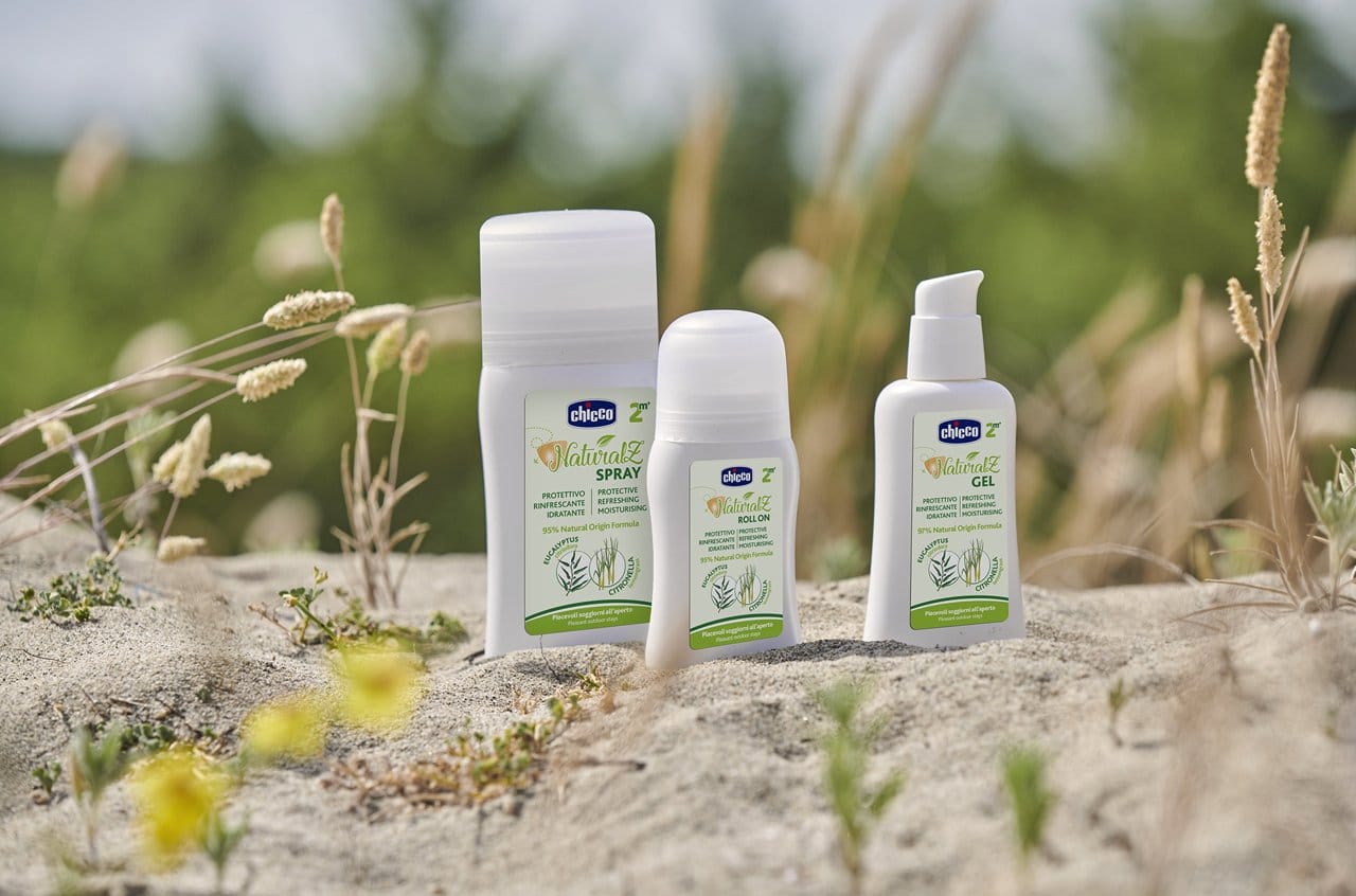 Chicco Puericultură Roll-on Protectie Chicco Naturalz 11597-9 | 60ml, 2 Luni+, Naturala