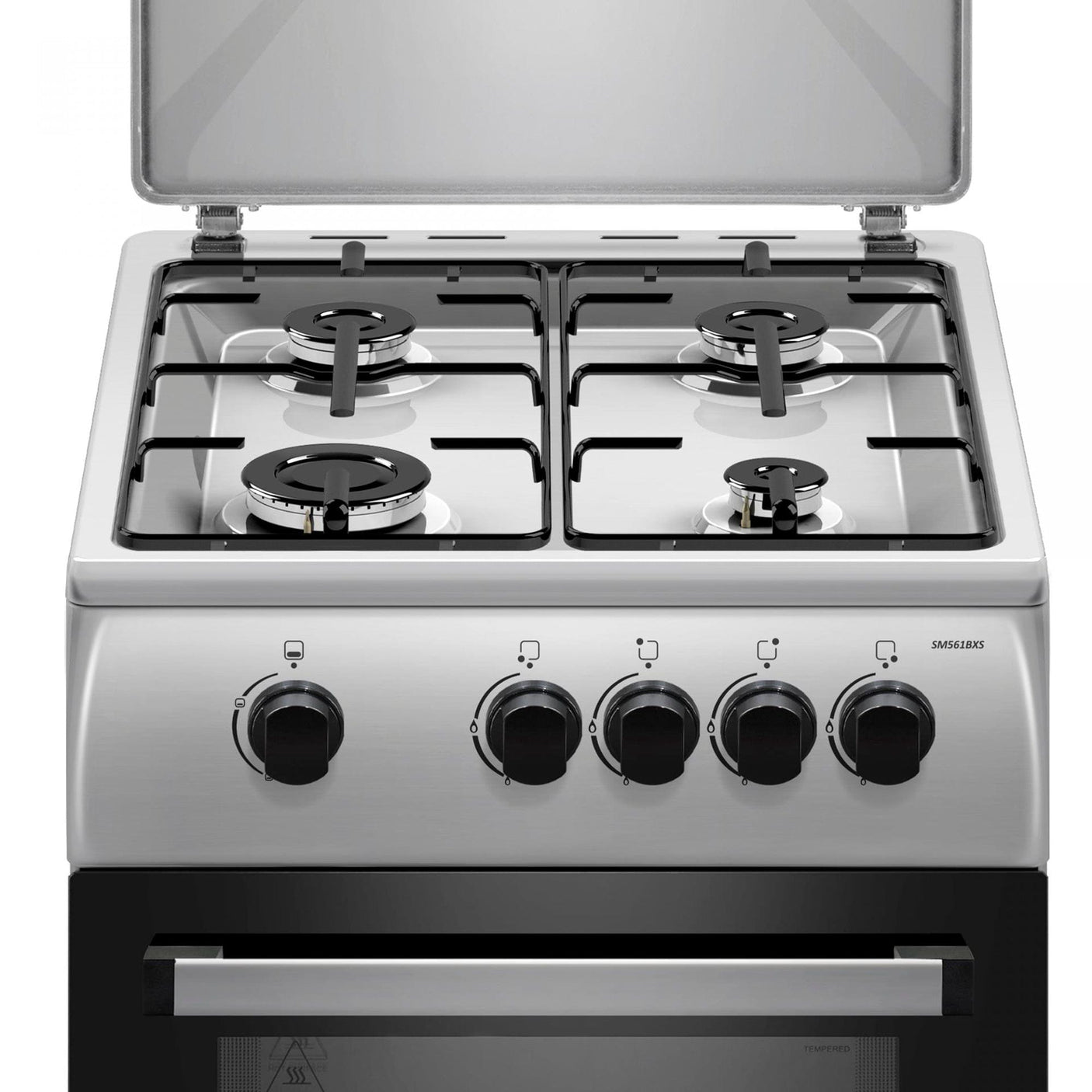 Samus Aragaz Aragaz SamusSM561BXS | 60cm, Inox, Argintiu