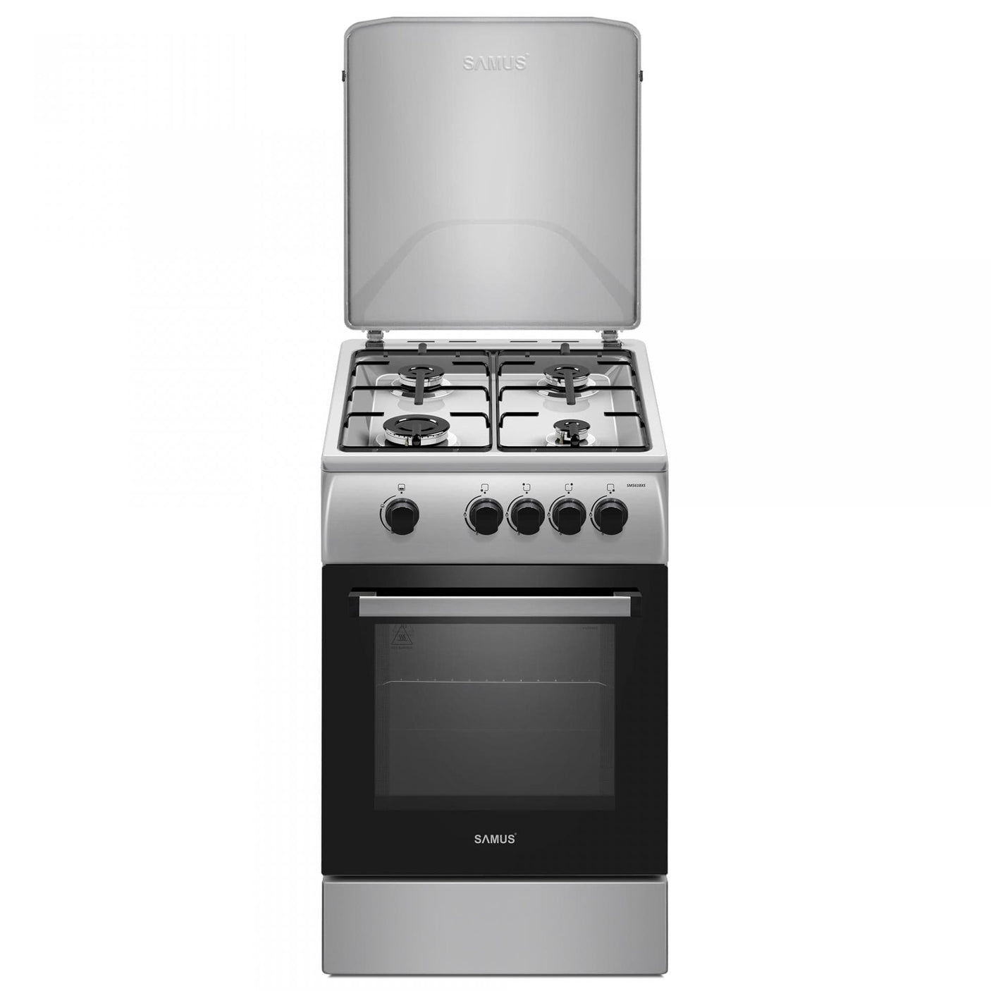 Samus Aragaz Aragaz SamusSM561BXS | 60cm, Inox, Argintiu