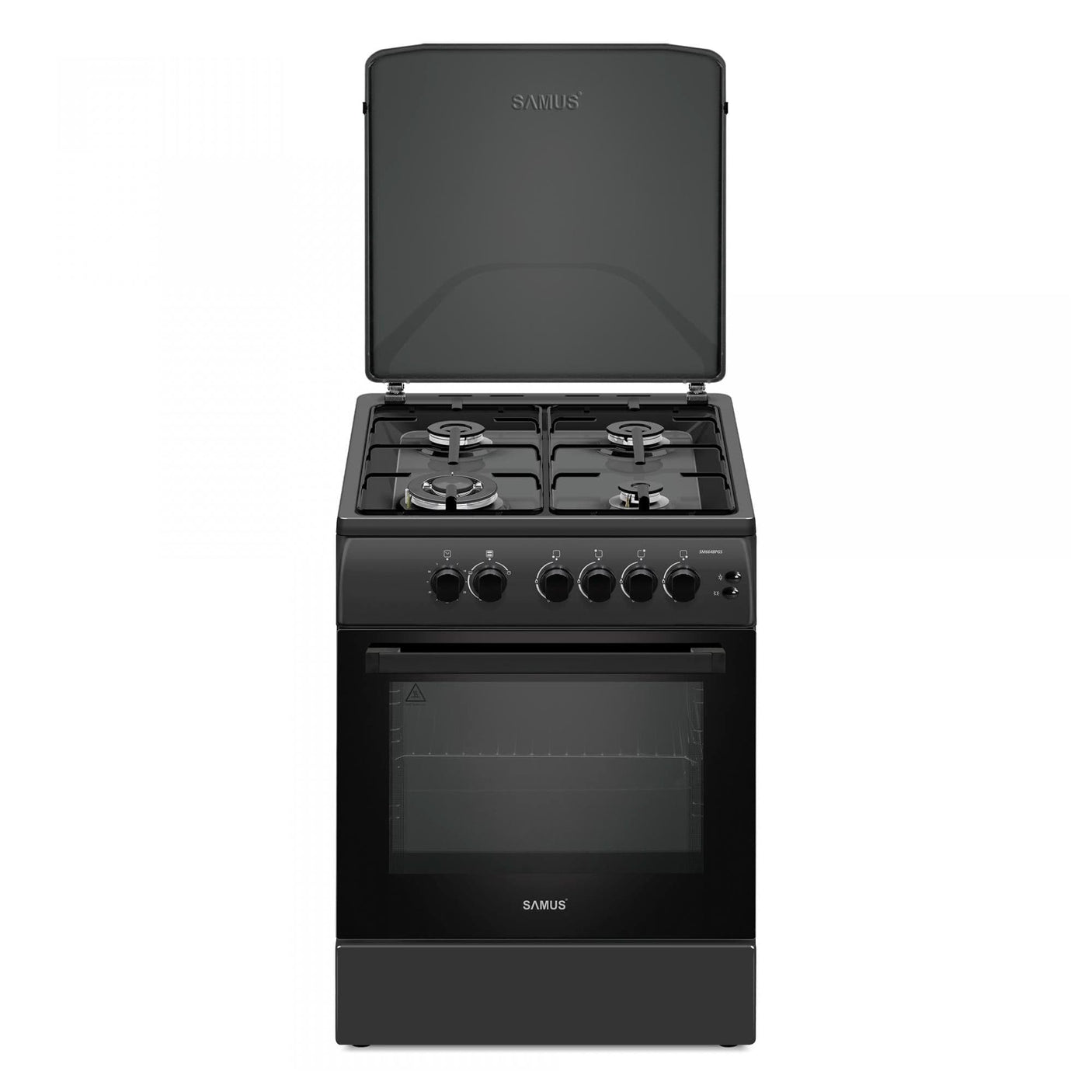 Samus Aragaz Aragaz SamusSM664BPGS Antracit | 70L, 60cm, Negru