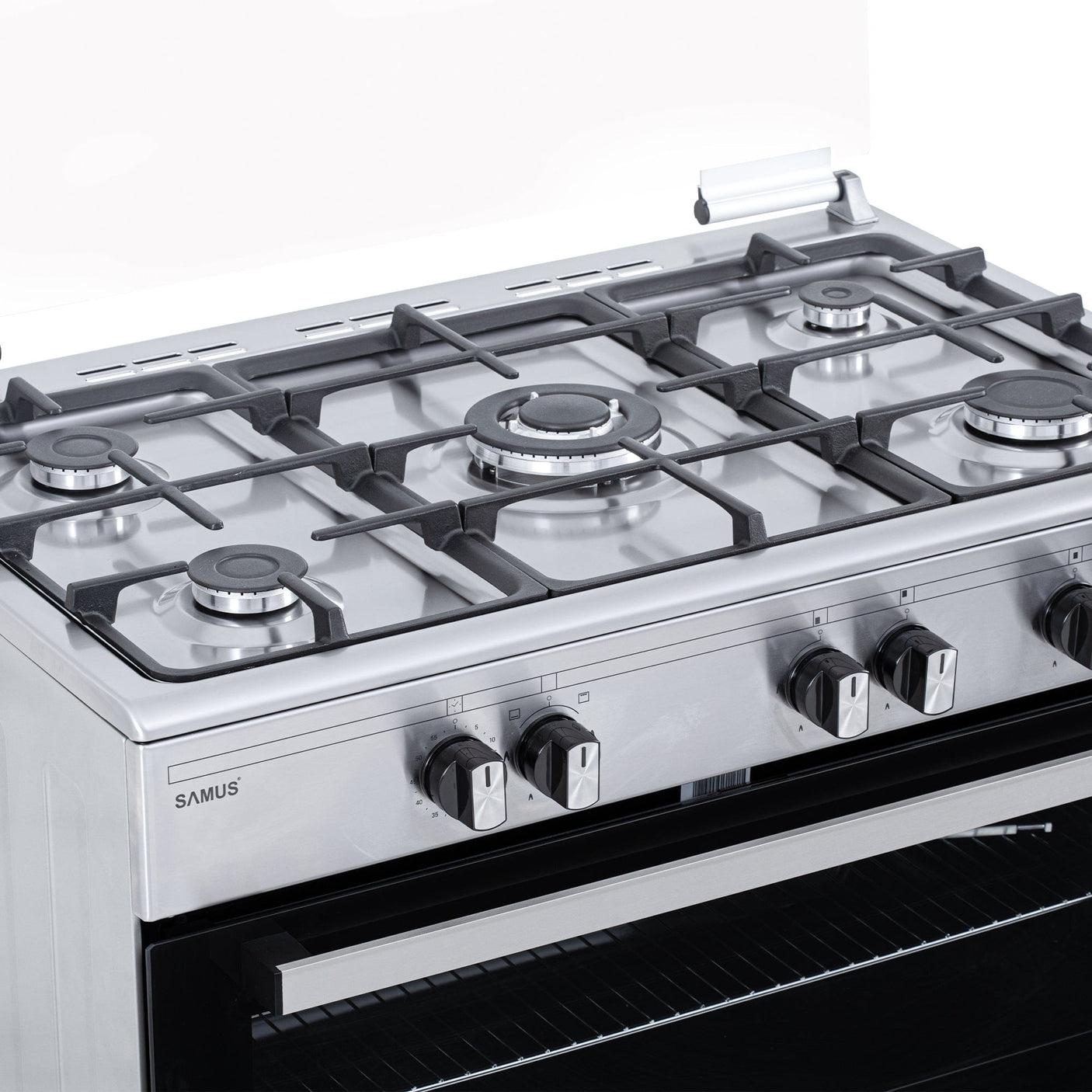 Samus Aragaz Aragaz SamusSM950AGRXS1 | 92L, 90cm, Inox, Argintiu, Timer