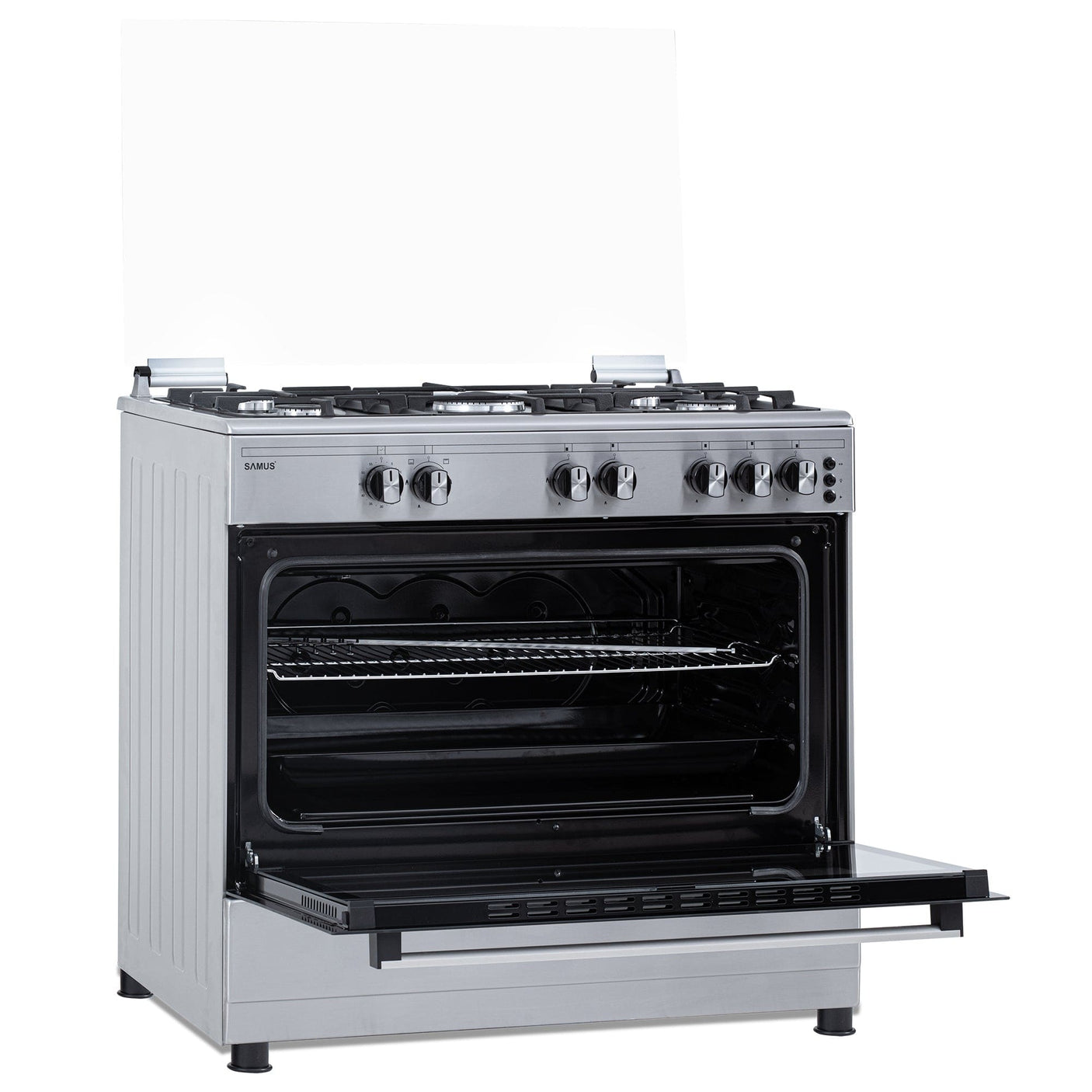 Samus Aragaz Aragaz SamusSM950AGRXS1 | 92L, 90cm, Inox, Argintiu, Timer