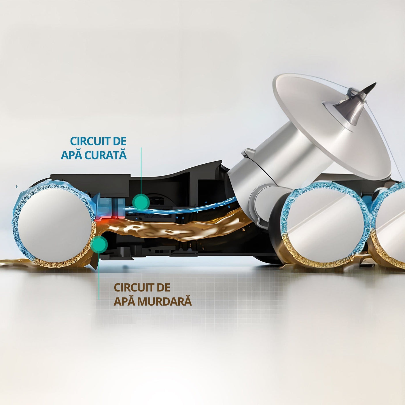 Samus Aspirator vertical Aspirator Vertical Samus Smart Cleaner Pro | 230W, Smart, iSense, Gri