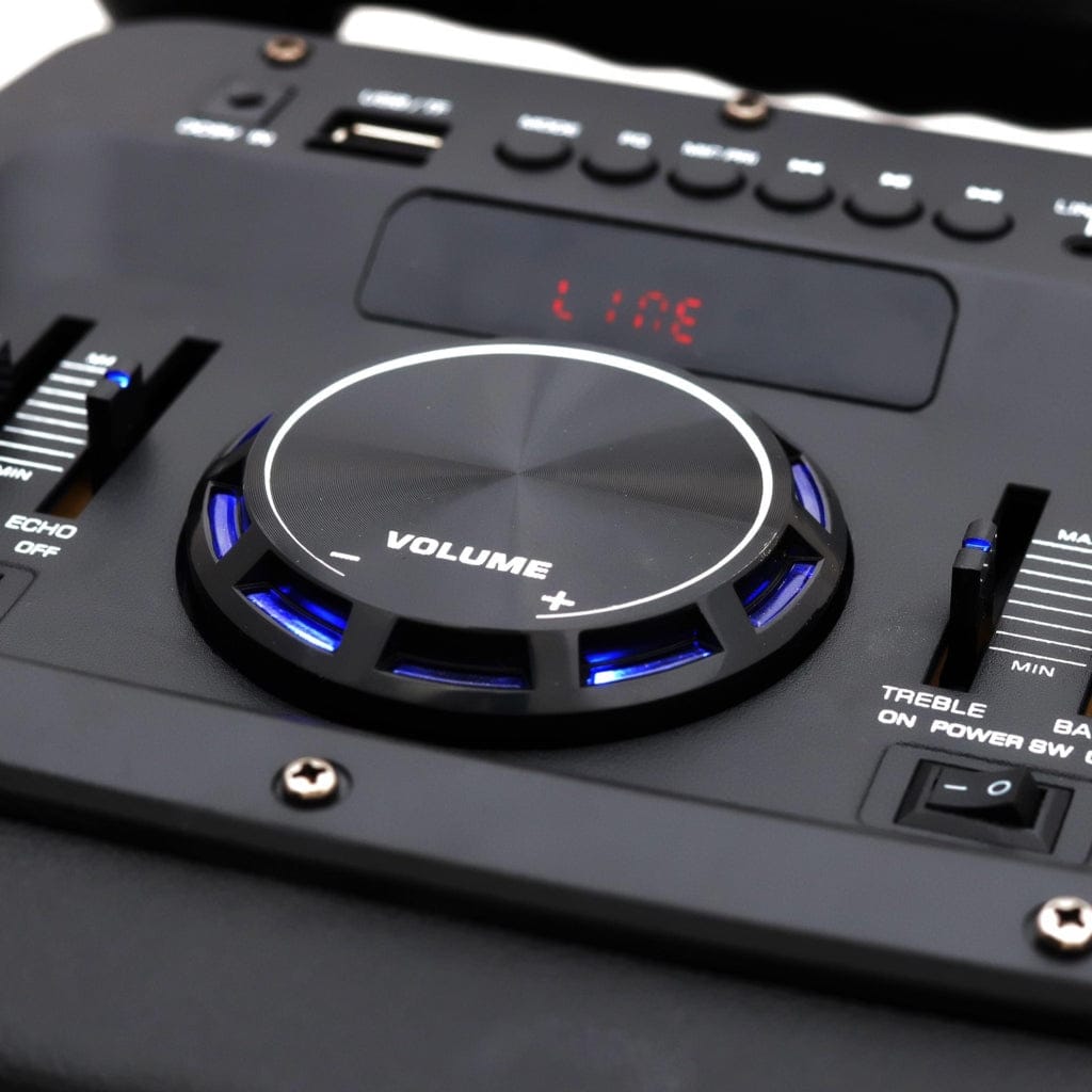 Samus Boxa portabila Boxa Portabila Samus STUDIO 12 - 600W | 50W, Bluetooth, Microfon, Negru