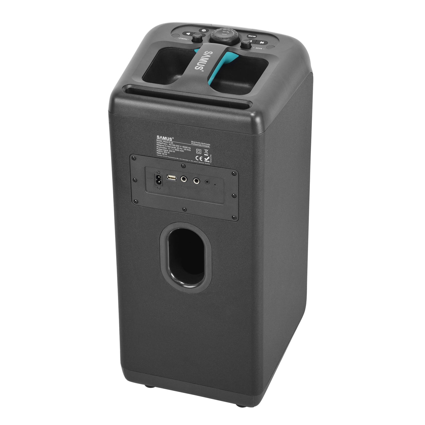 Samus Boxe Boxe Samus MIAMI 5.25 | 240W, 4000mAh, Bluetooth, Portabil