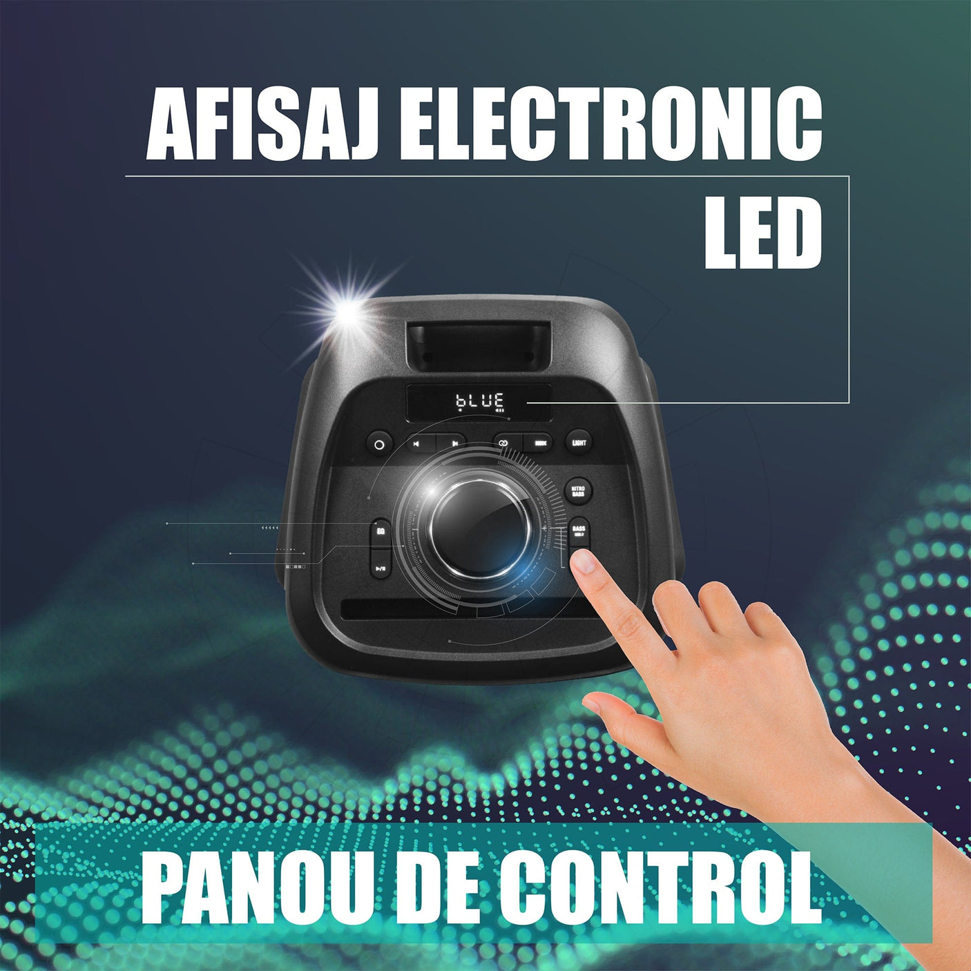 Samus Boxe Boxe Samus Prime Sound 370 | 280W, 10", Portabil, LED