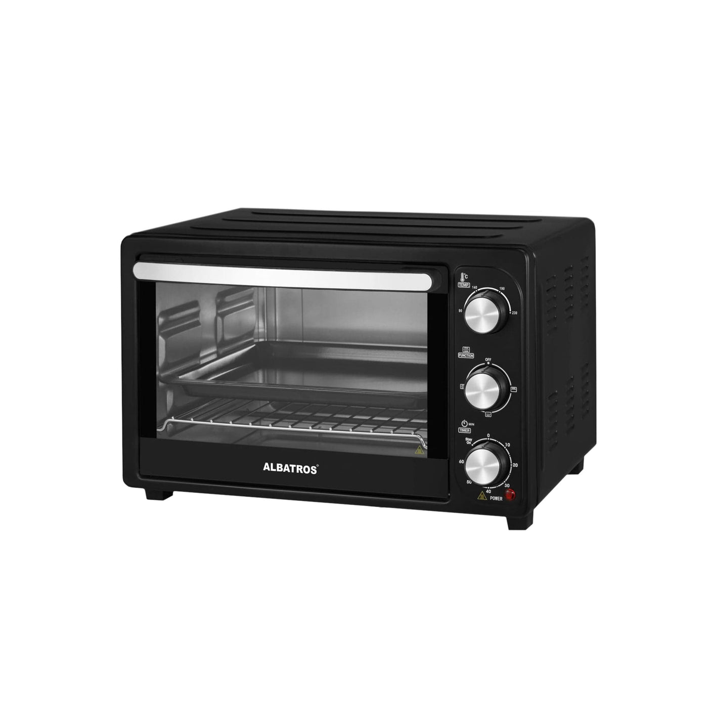 Samus Cuptor electric Cuptor Electric Samus A28B2 | 1500W, 28L, Inox, Negru