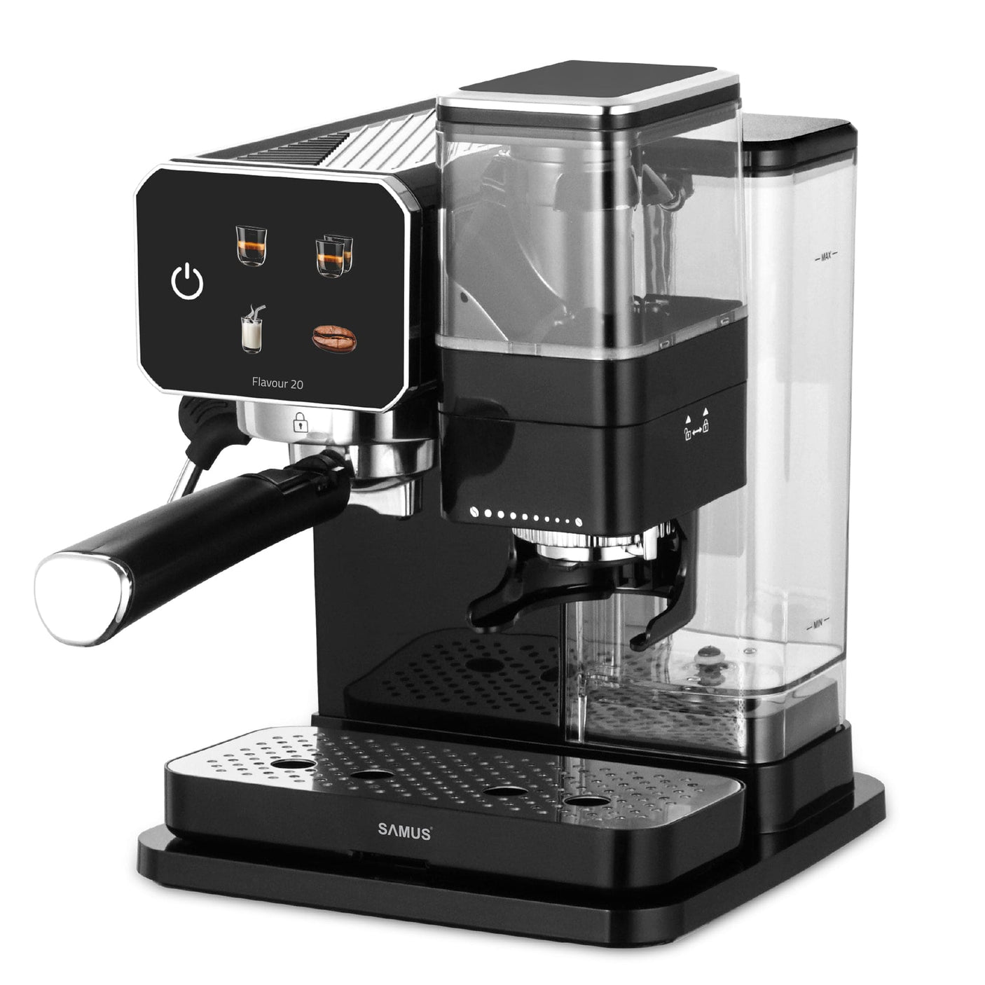 Samus Espressor automat Espressor Manual Samus | 0.9L, Negru