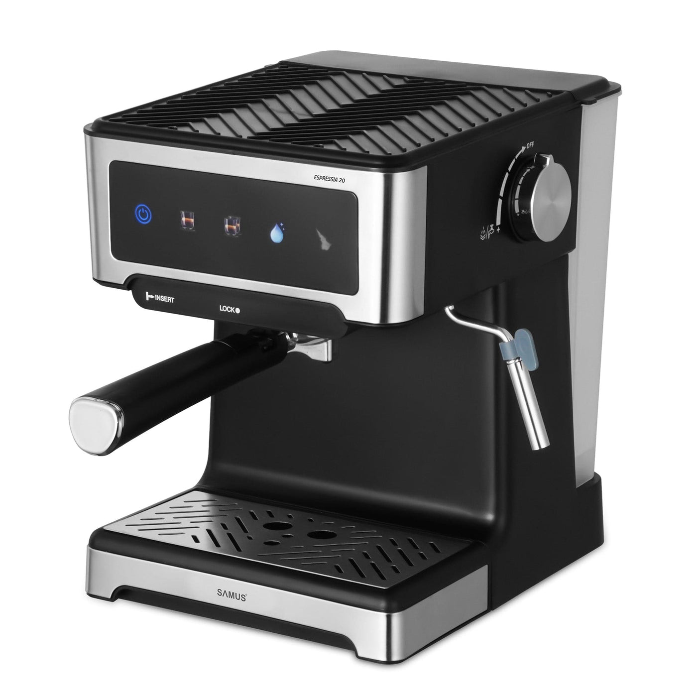 Samus Espressor automat Espressor Manual Samus | 1150W, 1.8L, Negru