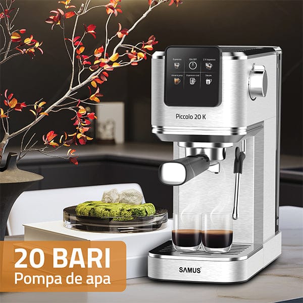 Samus Espressor automat Espressor Manual Samus | 1350W, 1.2L, Negru