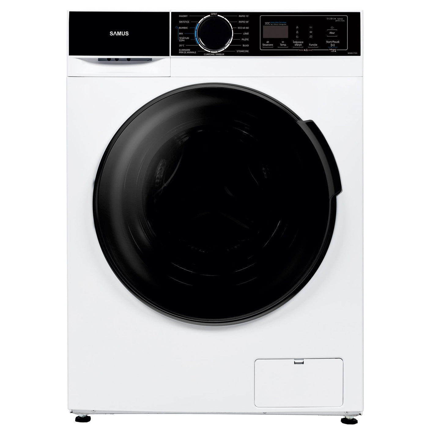 Samus Masina de spalat rufe Mașină de Spălat Rufe Inverter Samus | 7kg, 1200 RPM, 15 programe