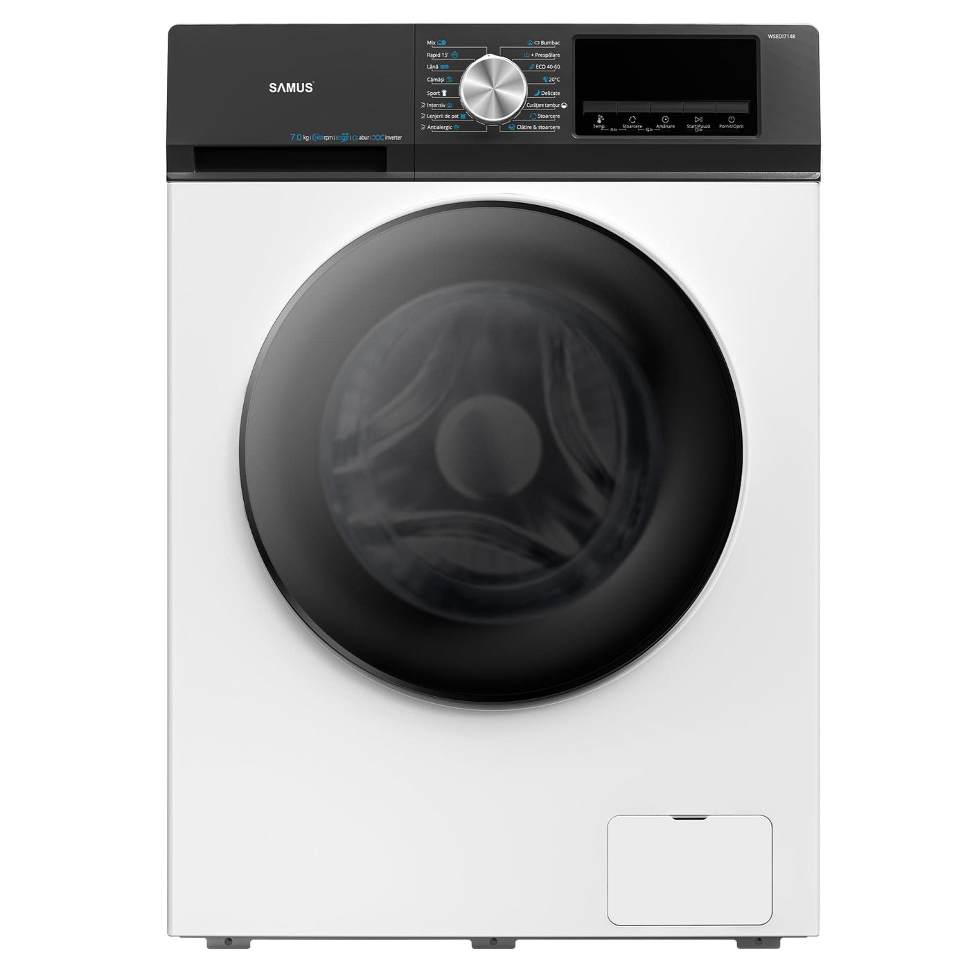 Samus Masina de spalat rufe Mașină de Spălat Rufe Inverter Samus | 7kg, 1400 RPM, 16 programe