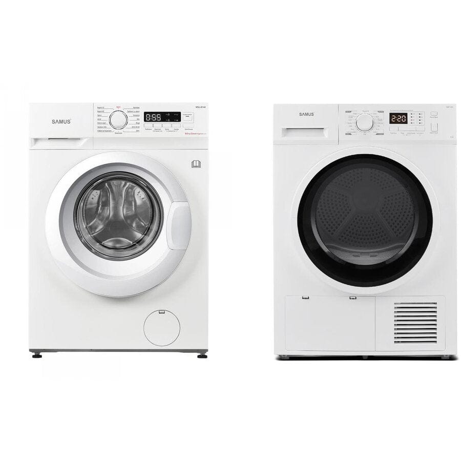 Samus Pachet uscator+masina Samus WSLI-8144+SGDP-824