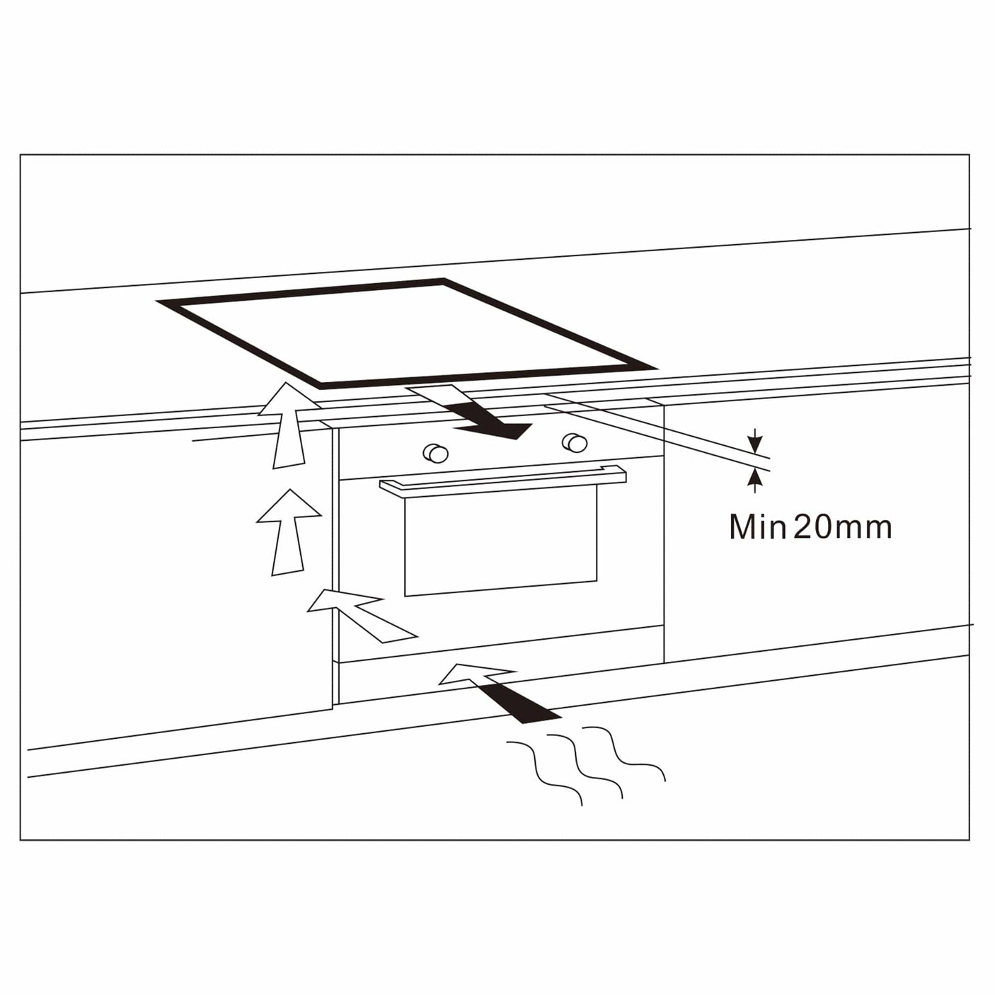 Samus Plita electrica Plită Electrică Samus PSVE-64BG10 | 6800W, 60cm, Touch, Timer