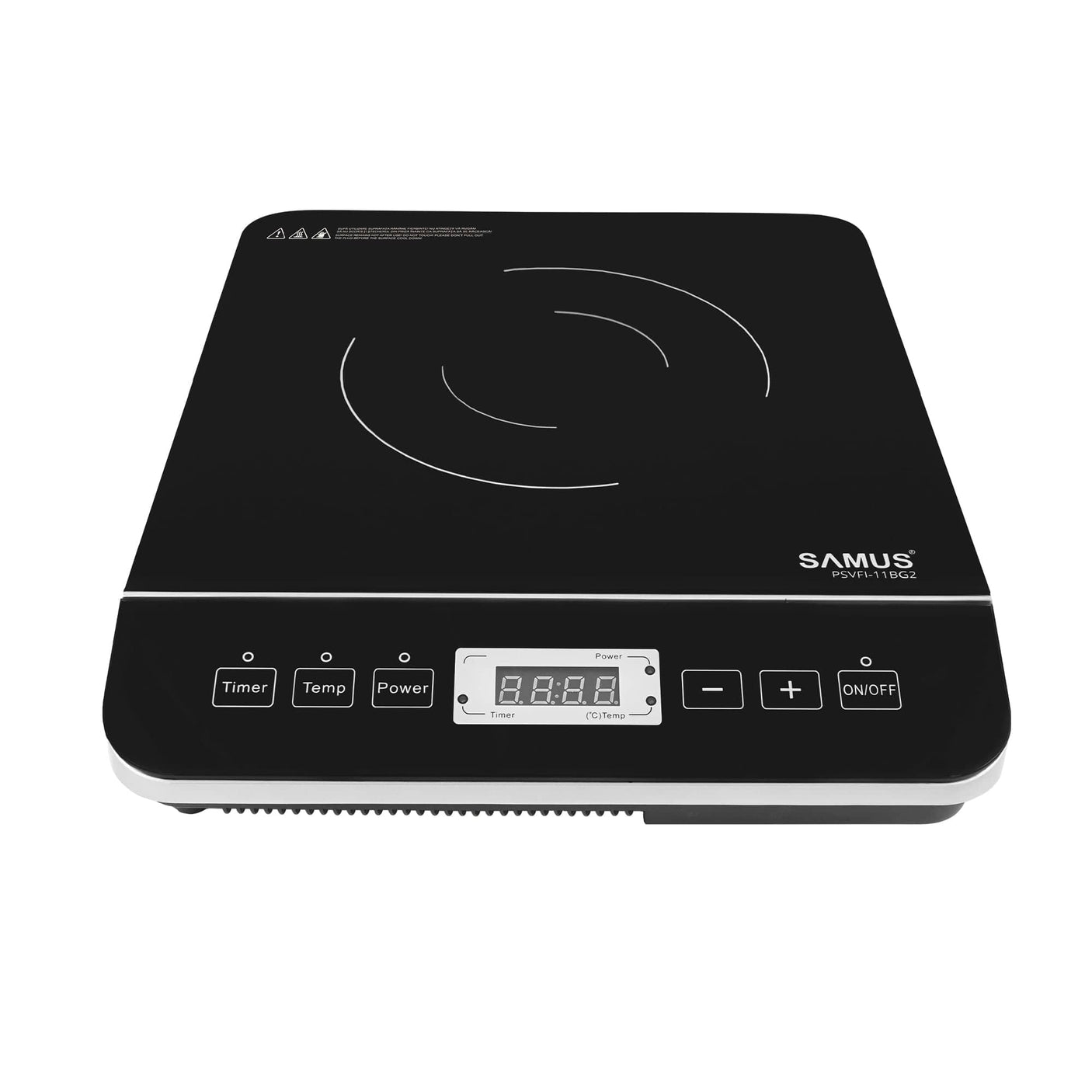 Samus Plita electrica Plită Electrică Samus PSVFI-11BG2 | 2000W, Negru