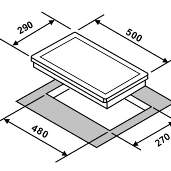 Samus Plita incorporabila Plită Incorporabilă Samus PSE-32SX | Inox