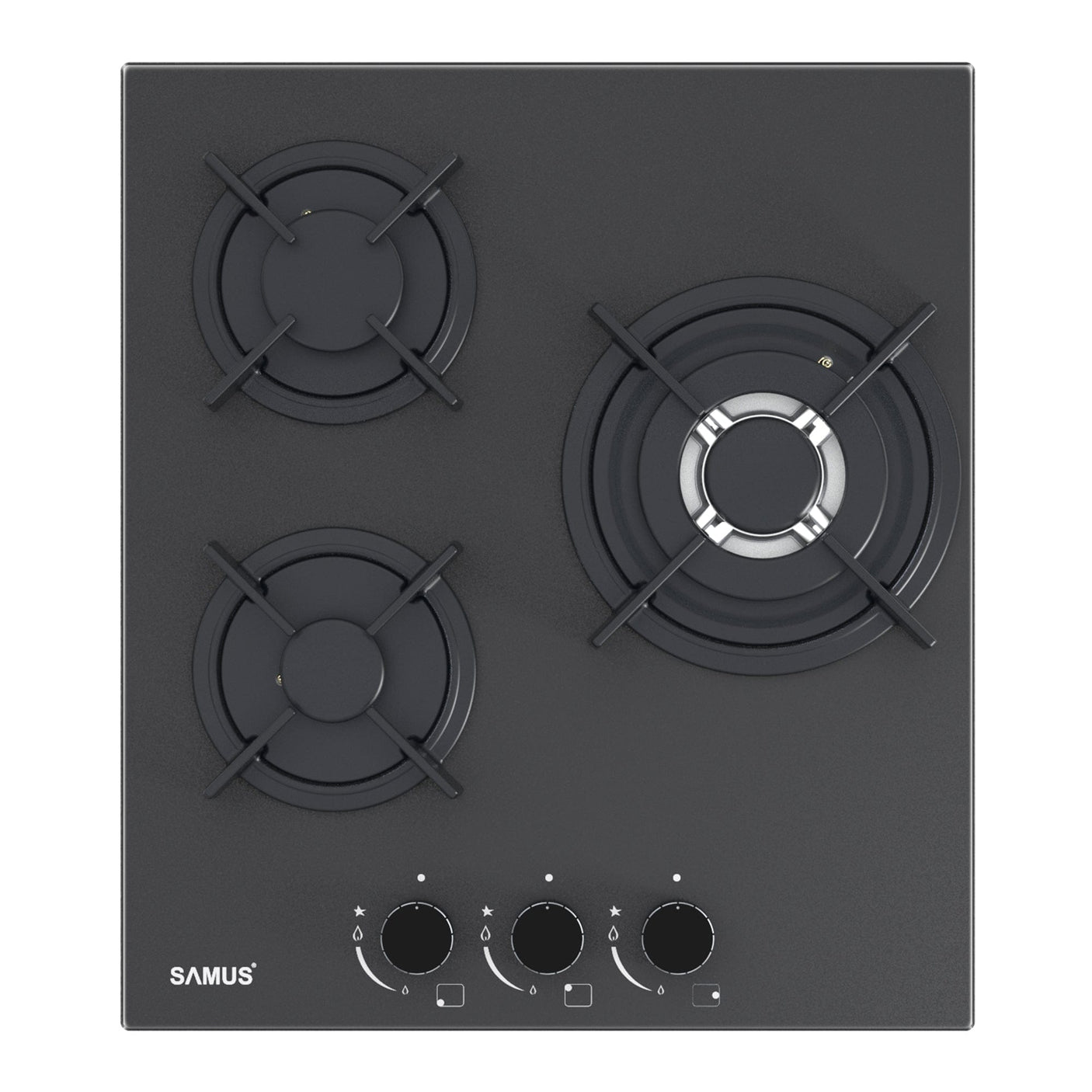 Samus Plita incorporabila Plită Incorporabilă Samus PSG-43SMGN1 | 45cm, Negru