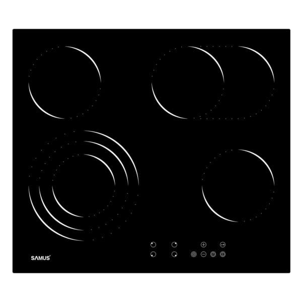 Samus Plita incorporabila Plită Incorporabilă Samus PSVE-64BMG4 | 6000W, 60cm