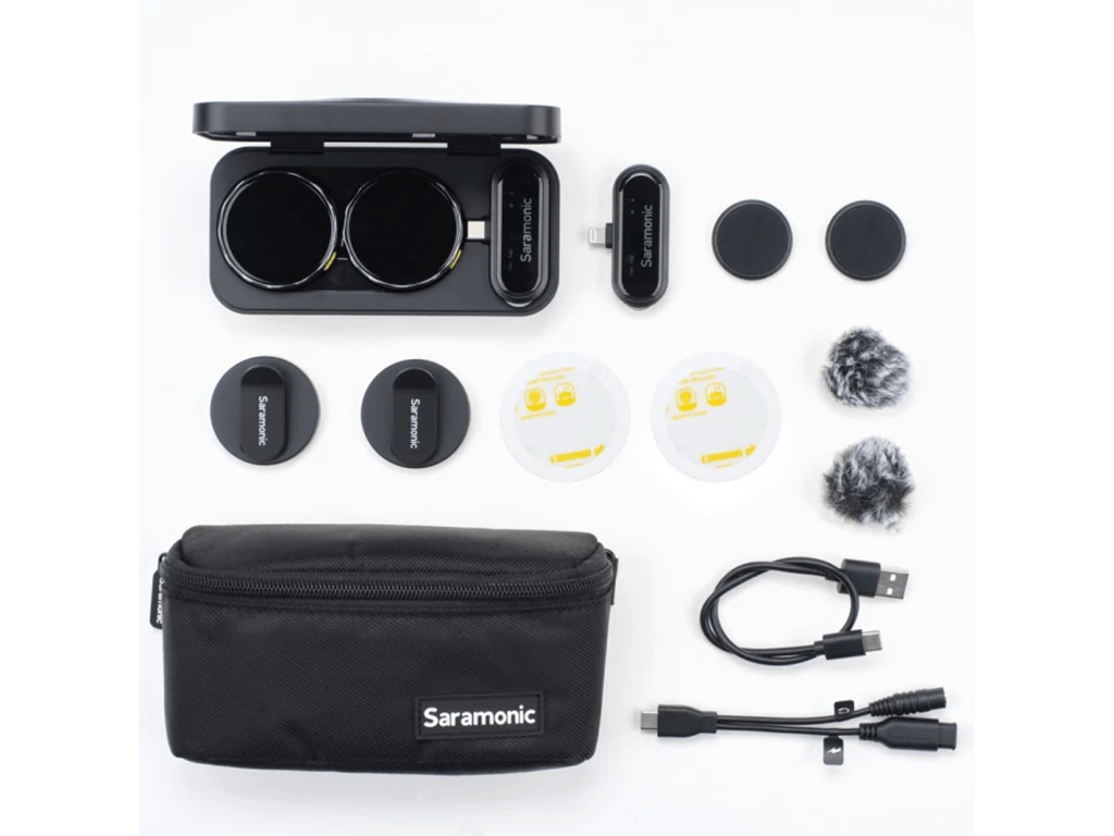 Saramonic Microfon profesional Microfon Saramonic BLINKME U2 | 3000mAh, Roșu, Smart, Wireless