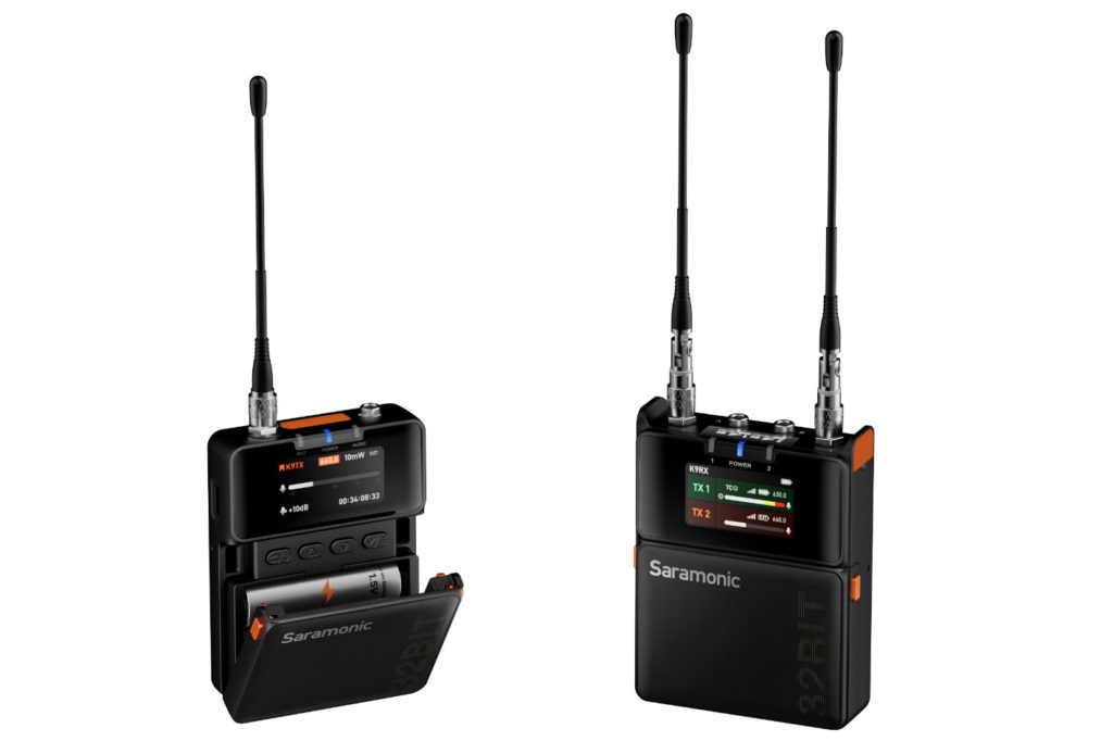 Kit lavaliere UHF Saramonic K9, 2TX-1RXNegre