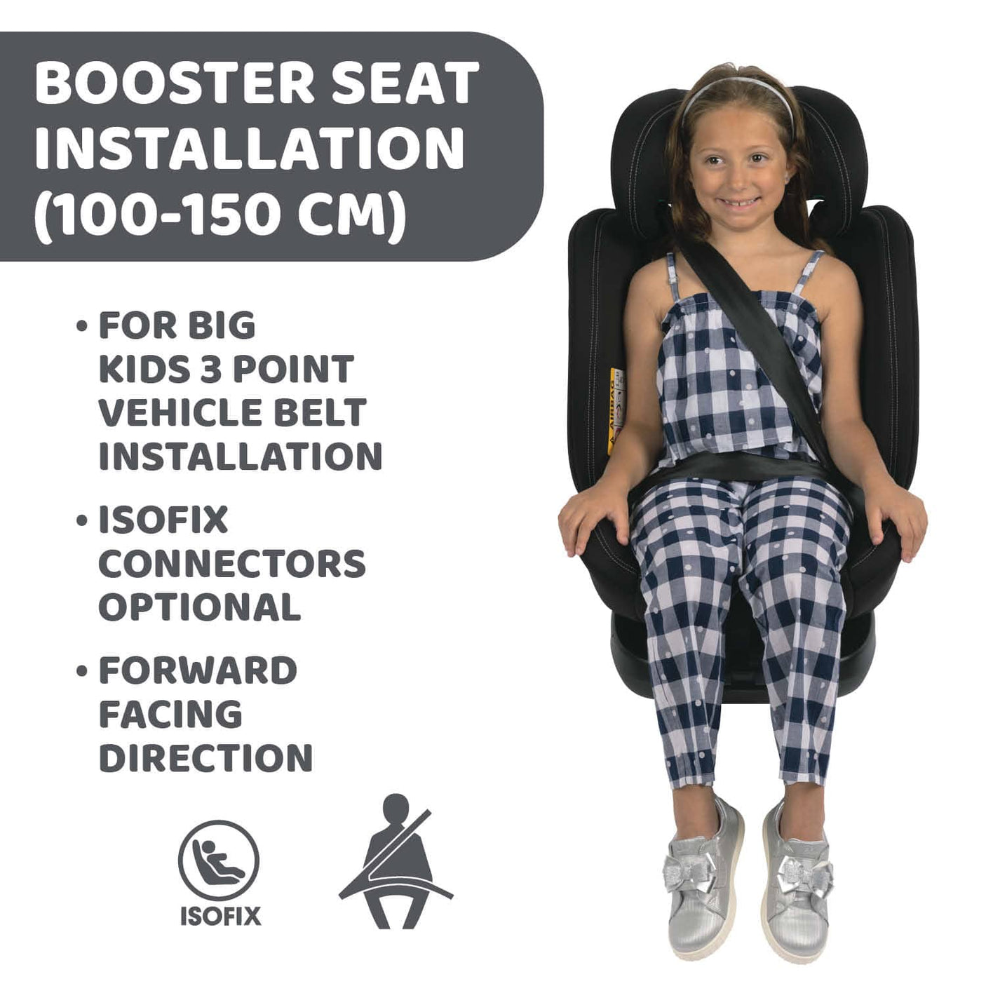 Chicco Puericultură Scaun Auto Chicco Unico Evo I-Size 87030-8_BLACK | 0-12 Ani, 40-150cm, Rotativ, Negru
