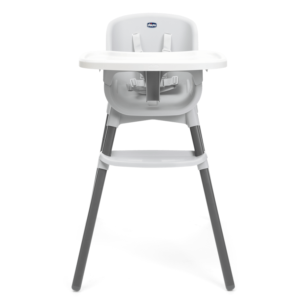 Chicco Puericultură Scaun Masa Chicco Polly Zest 8717077-8 | Evolutiv 3 in 1, Moon Grey, 6 Luni+