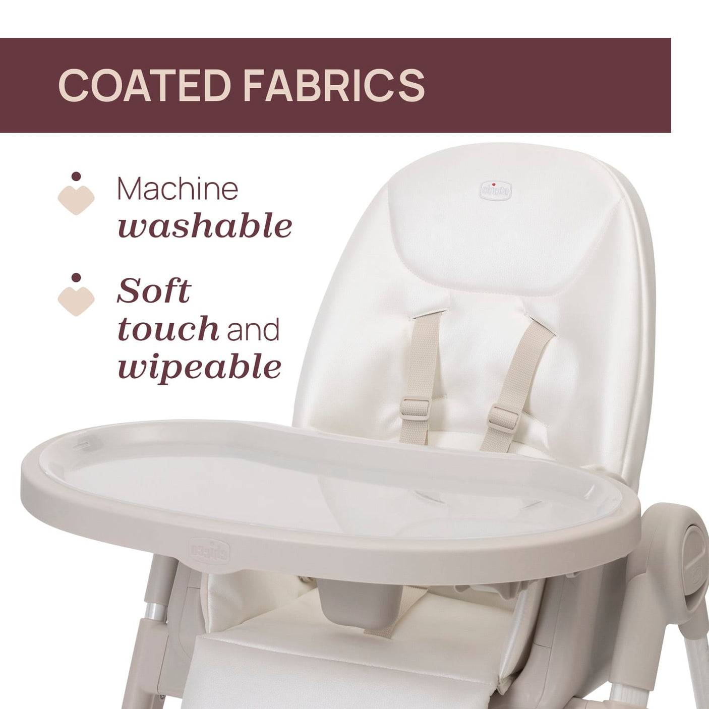 Chicco Puericultură Scaun de Masa Chicco Polly Armonia 8714084-8 | Motherpearl, 0 Luni+