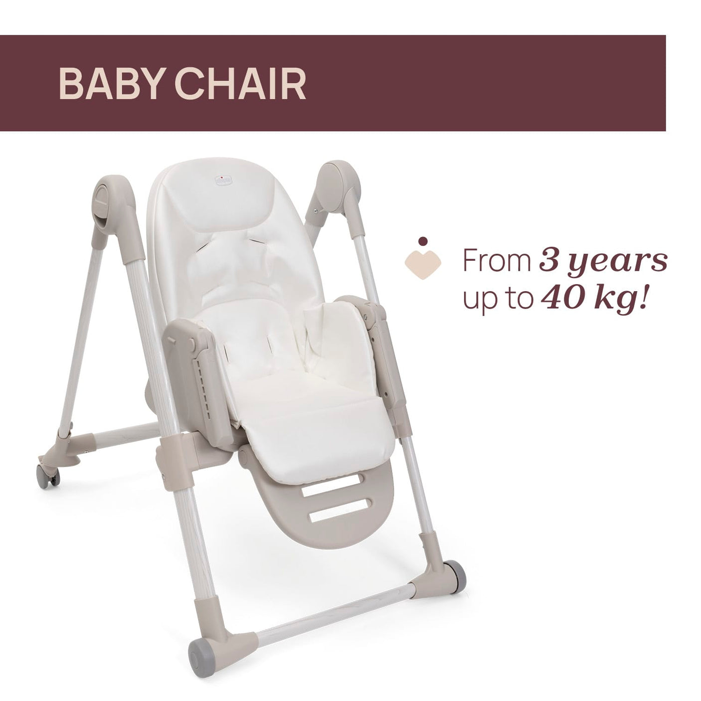 Chicco Puericultură Scaun de Masa Chicco Polly Armonia 8714084-8 | Motherpearl, 0 Luni+