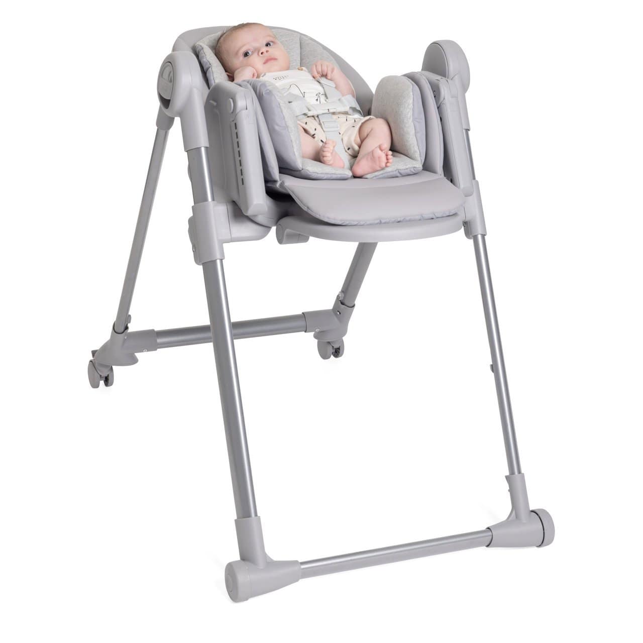 Chicco Puericultură Scaun de Masa Chicco Polly Armonia 8714005-8 | Steel, 0 Luni+