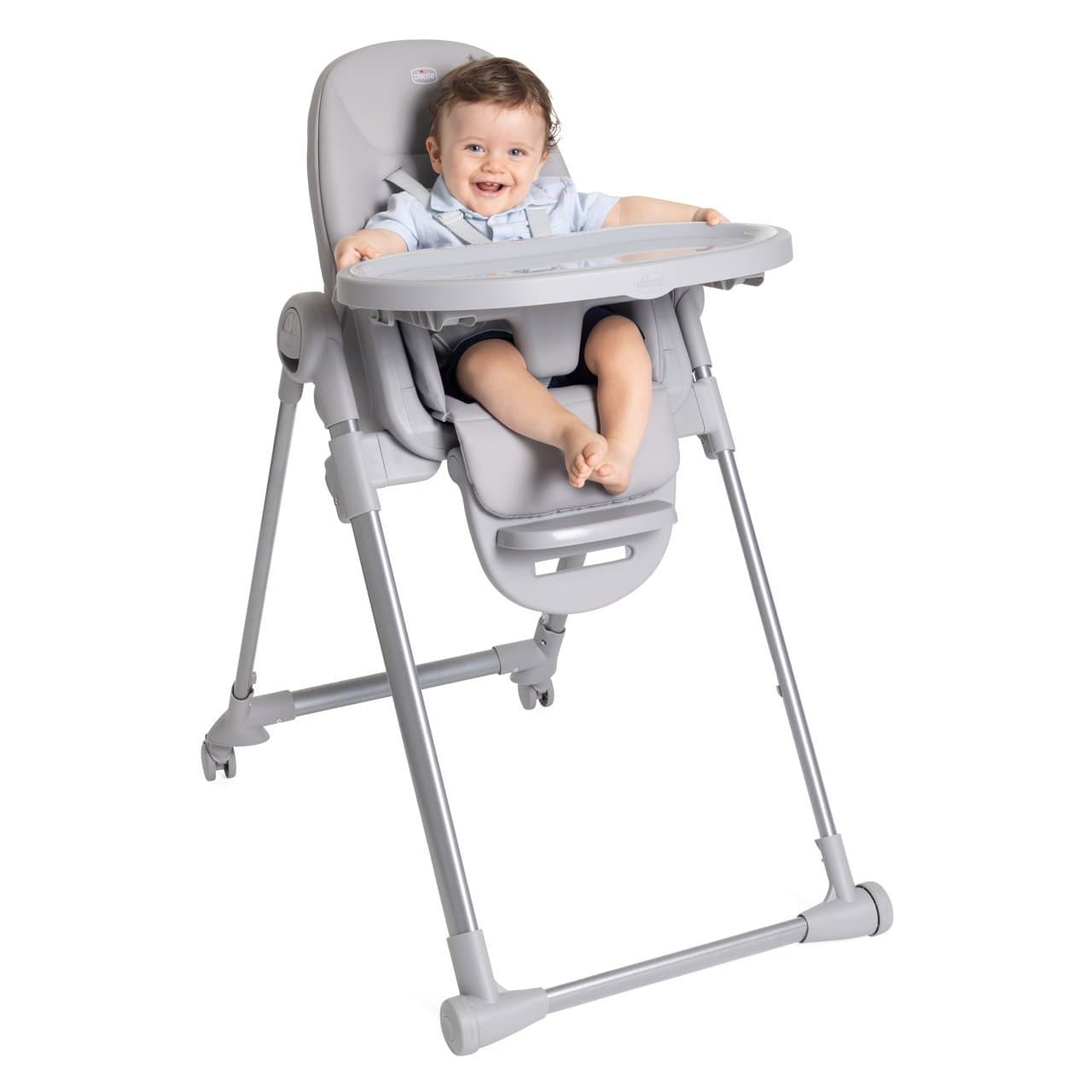 Chicco Puericultură Scaun de Masa Chicco Polly Armonia 8714005-8 | Steel, 0 Luni+