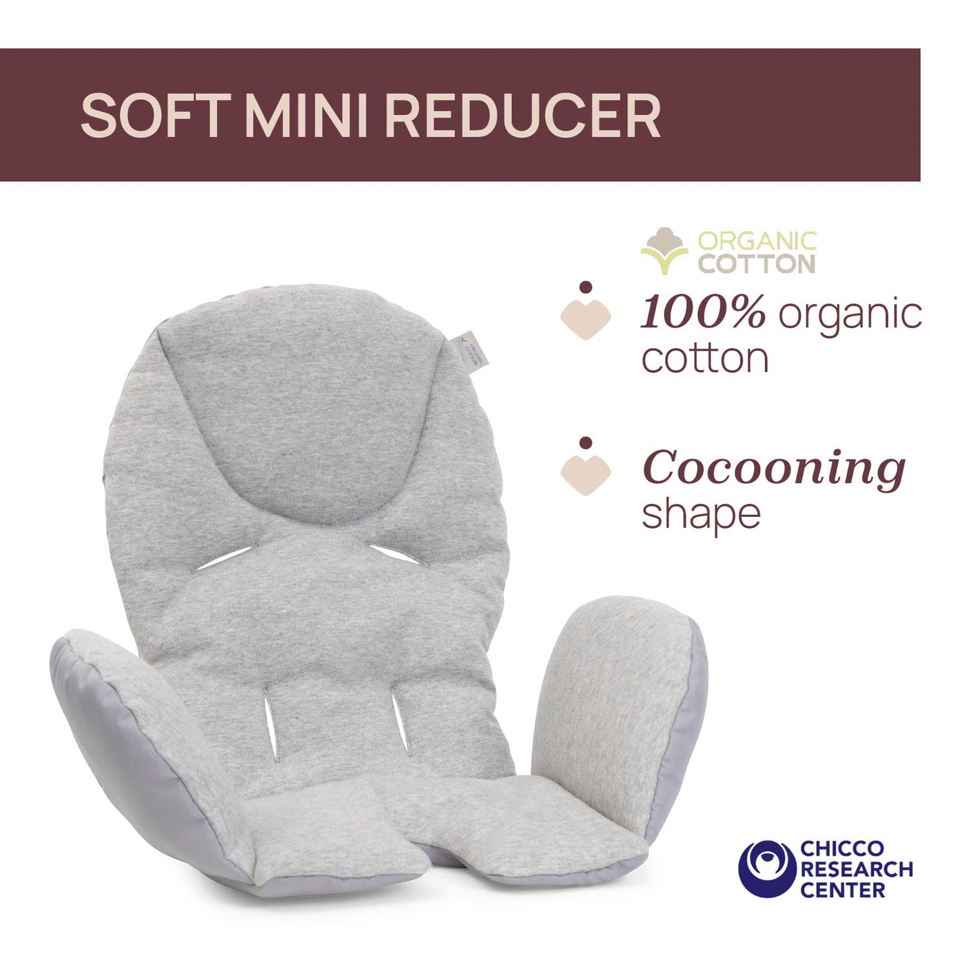 Chicco Puericultură Scaun de Masa Chicco Polly Armonia 8714005-8 | Steel, 0 Luni+